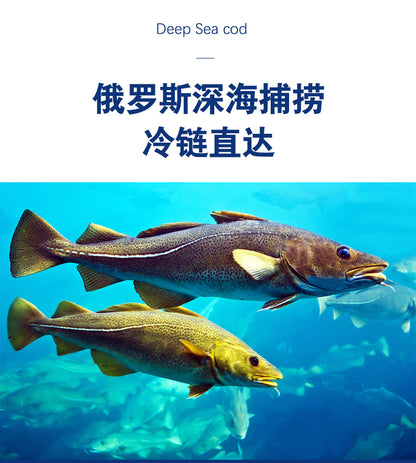 ZAZAPET -凍乾俄羅斯純肉鱈魚粒 無細骨 寵物貓狗小食 豐富魚油 明目健腦  50g