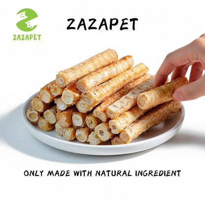 ZAZAPET - 【強骨健齒 護關潤節】凍乾俄羅斯三文魚骨 磨牙貓狗零食  100g
