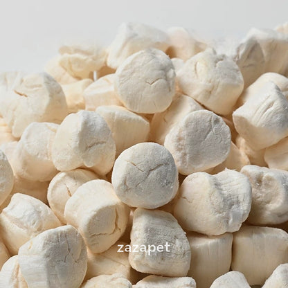 ZAZAPET - 【富含牛磺酸】寵物凍乾干貝30g 瑤柱 元貝 高蛋白 高礦物質 氨基酸 提振食欲 微量元素補充 貓狗小食 30g